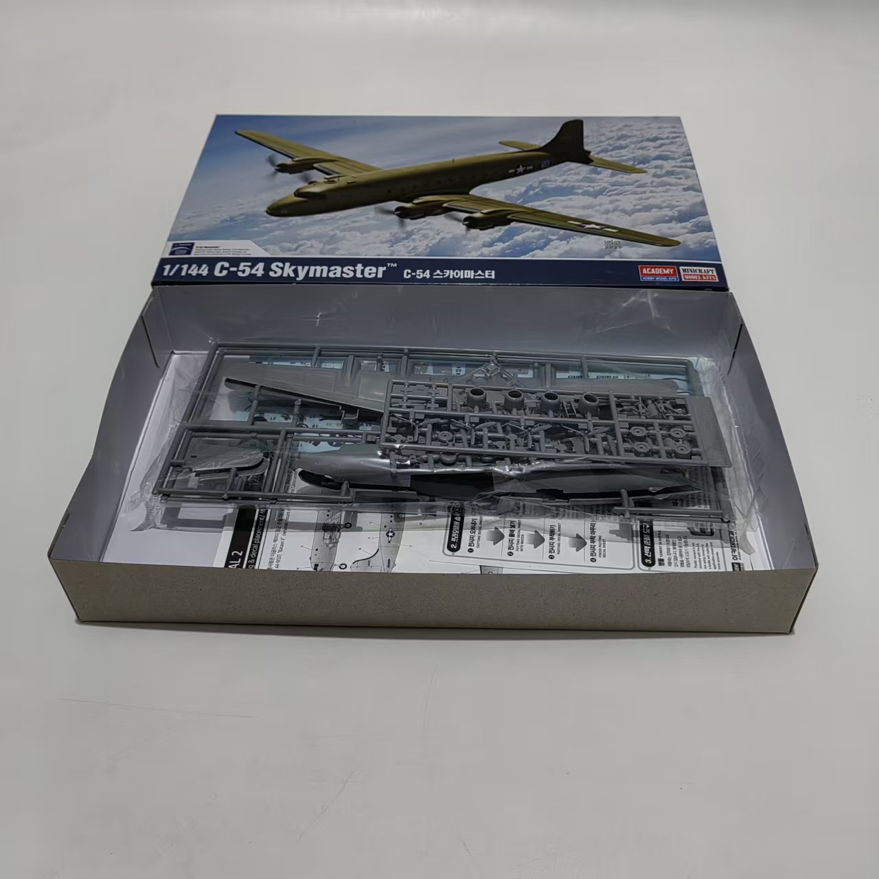 Model Airplane Plastic - AC12652 ACADEMY 1/144 USAAF C-54 Skymaster