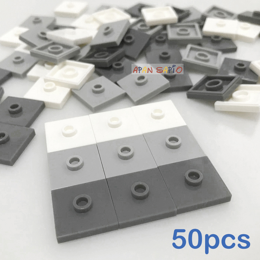Lego Set Creator - 50 adet DIY Yapı Taşları Dışbükey