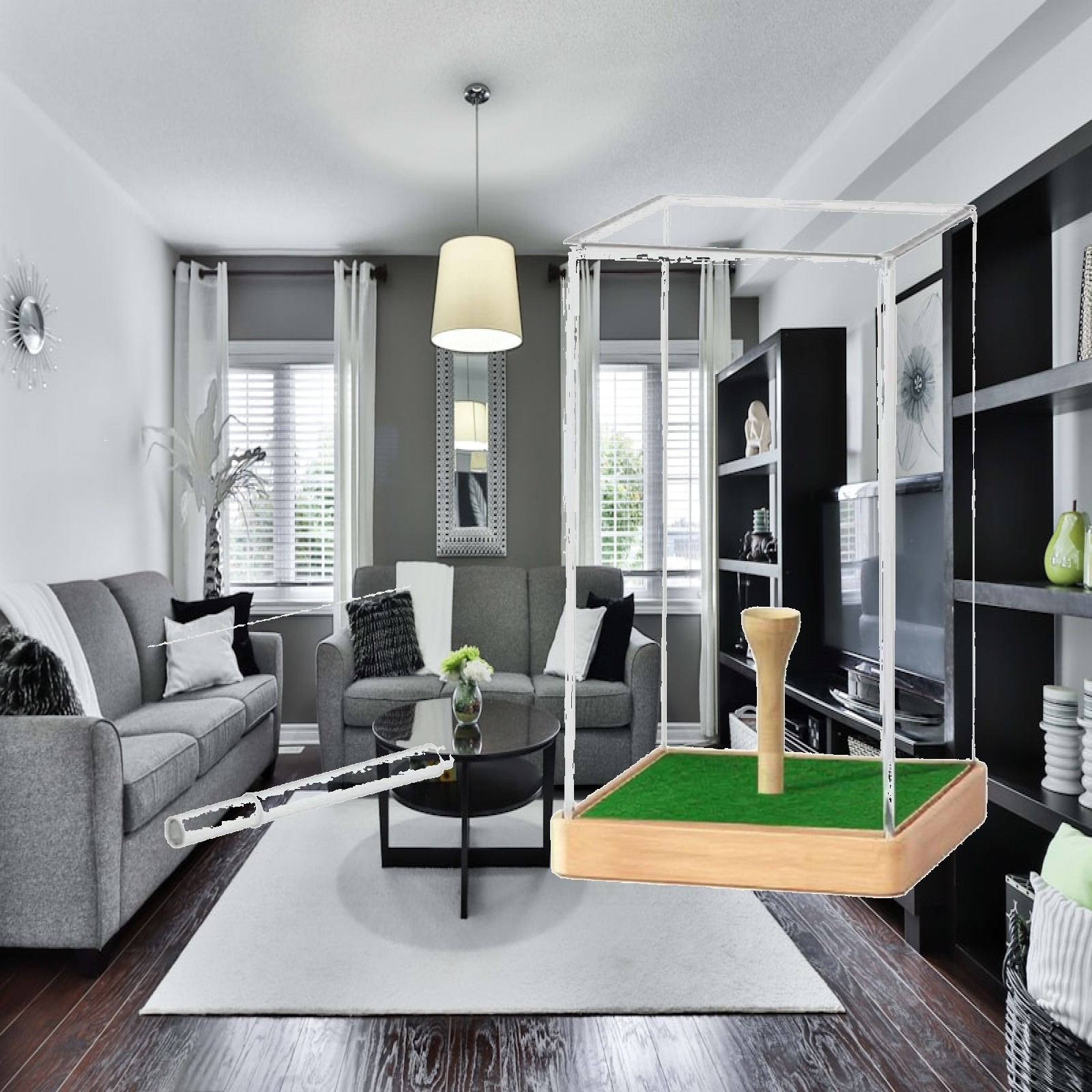 Yeşil Çim Tabanlı Akrilik Golf - Display Case Acrylic incelemesi ve fiyatı