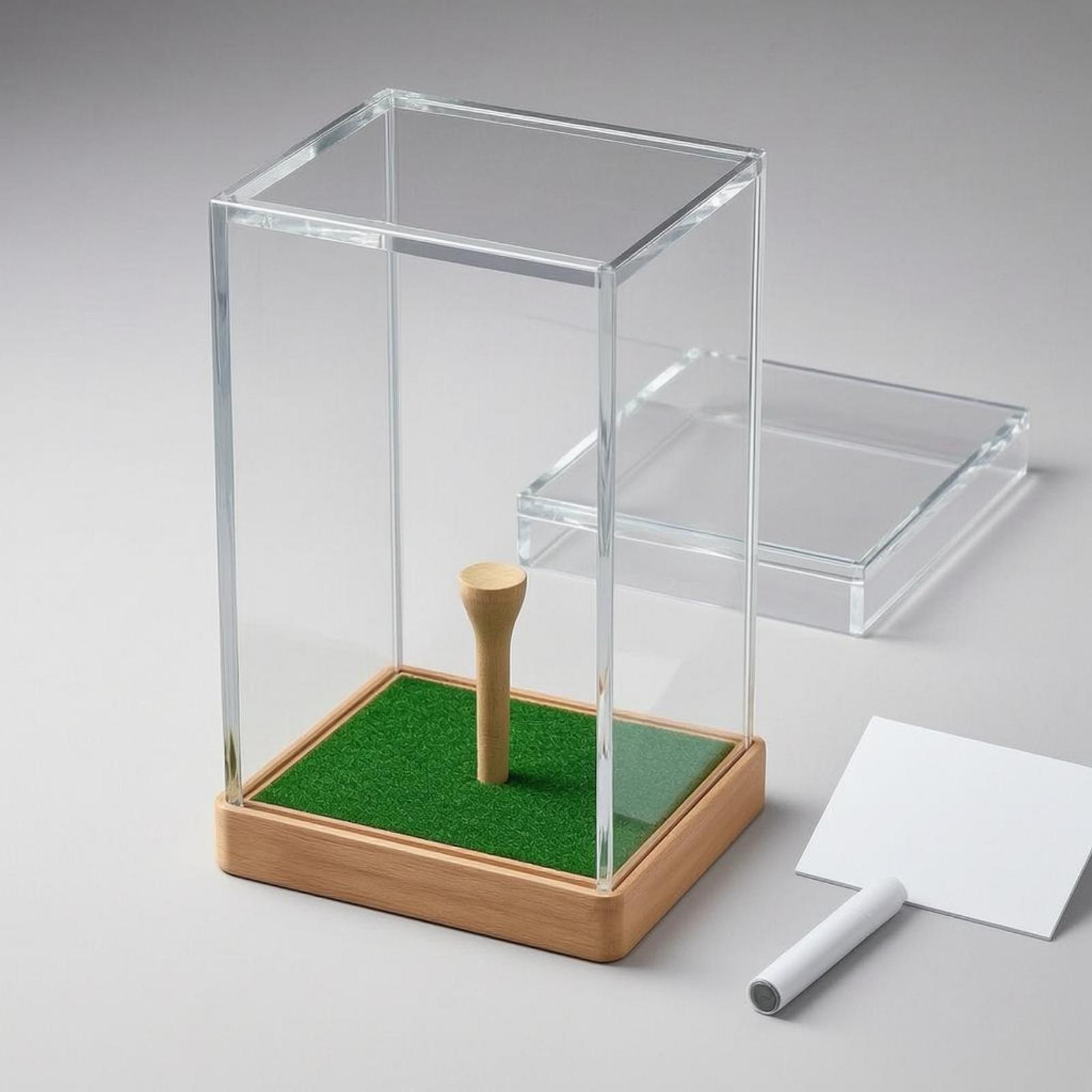 Yeşil Çim Tabanlı Akrilik Golf - Display Case Acrylic incelemesi ve fiyatı