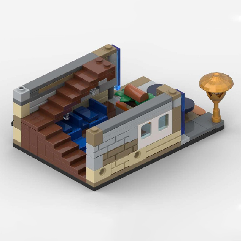 382 Parça Mini Sub Shop Donut  - Building Block Mini incelemesi ve fiyatı