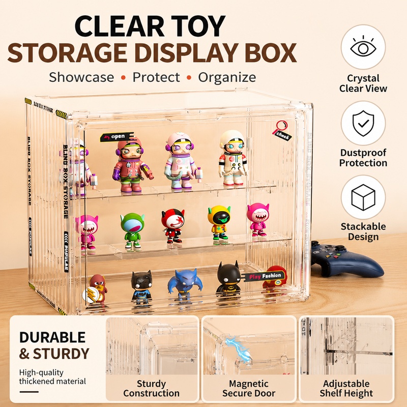 Kör Kutu ve Figürler için Büyü - Pop Display Shelf incelemesi ve fiyatı