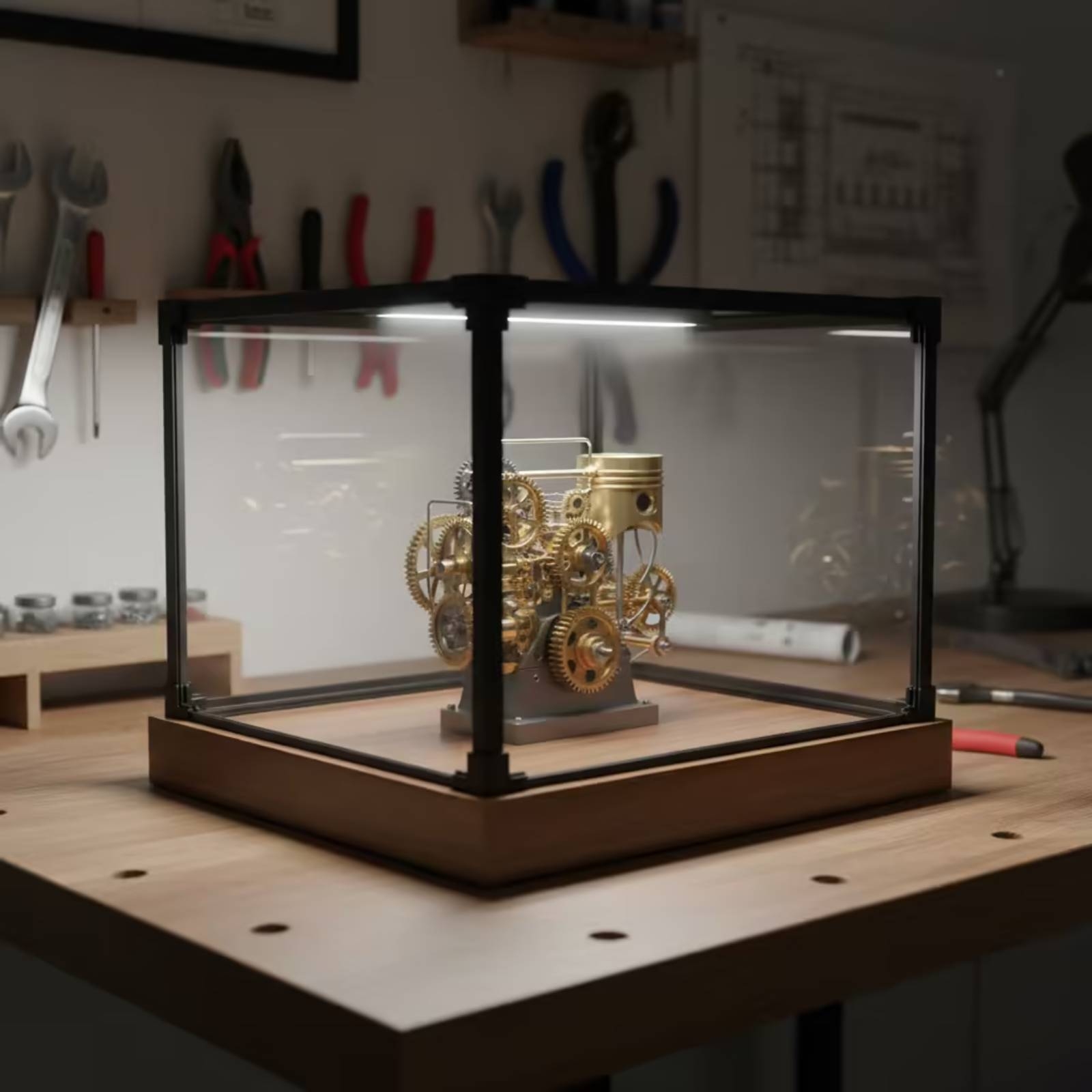 Metal Çerçeveli Akrilik Vitrin - Display Case Acrylic incelemesi ve fiyatı