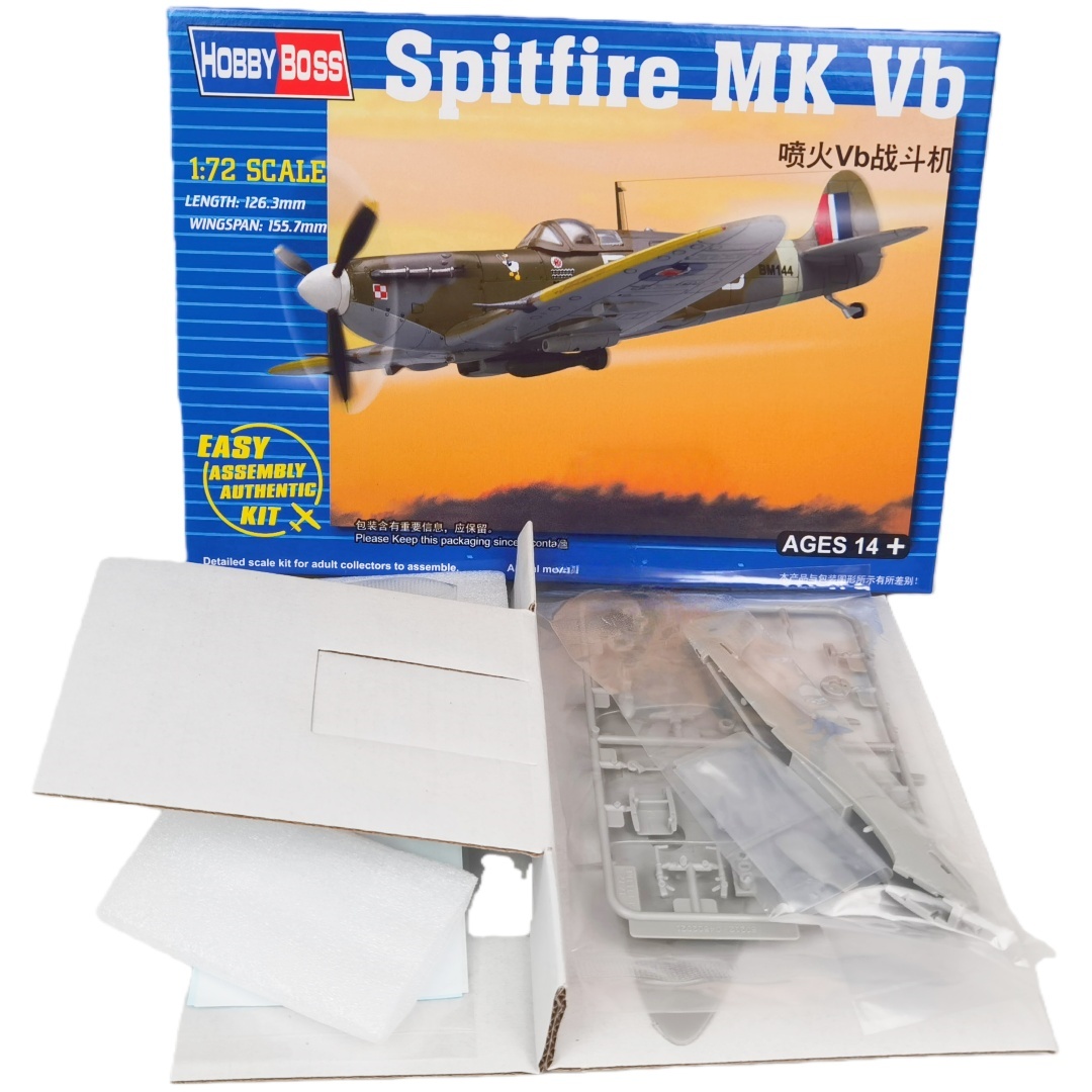 TROMPETÇİ 1/72 Spitfire MK VB  - Model Airplane Plastic incelemesi ve fiyatı