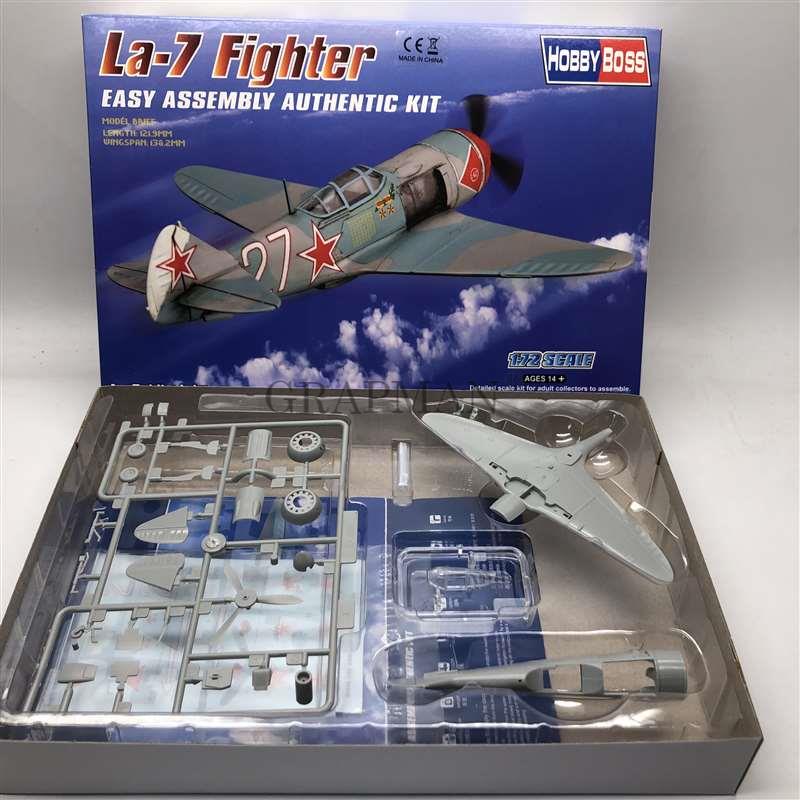 Hobbyboss 1/72 La-7 Fighter İK - Model Airplane Plastic incelemesi ve fiyatı