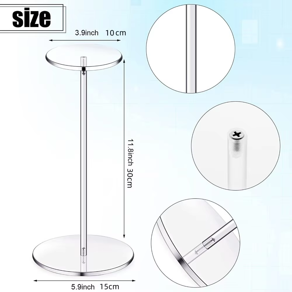 Kolay Temizlenebilir Akrilik T - Display Risers Set incelemesi ve fiyatı