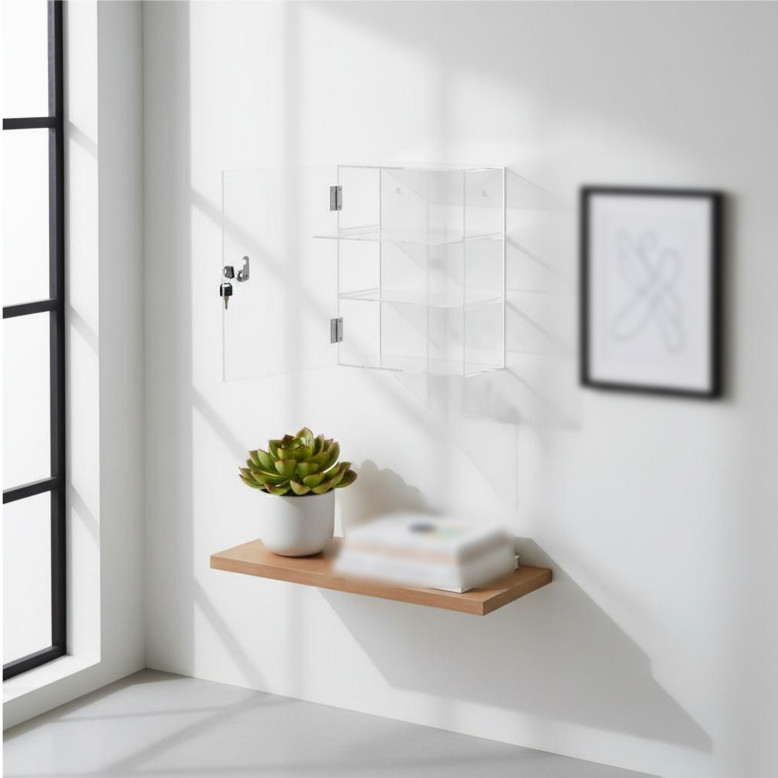 Kilitlenebilir Akrilik Vitrin, - Display Case Acrylic incelemesi ve fiyatı