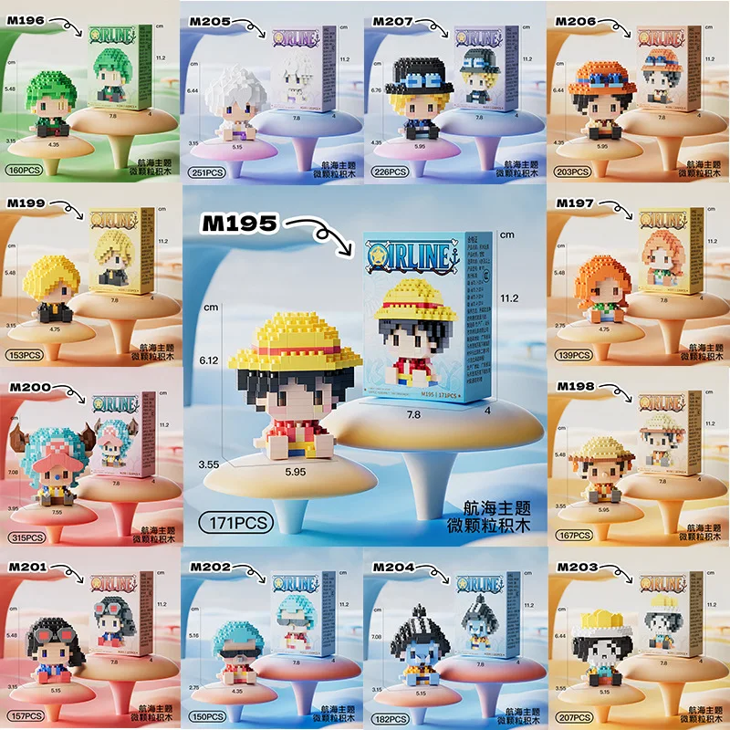 ONE PIECE 3D Anime Model Güneş - Building Block Mini incelemesi ve fiyatı